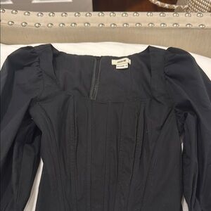 Jason Wu Black Long Sleeve Corset Tpp